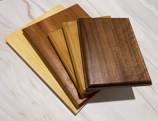 Mahogany Solid Wood Display Base