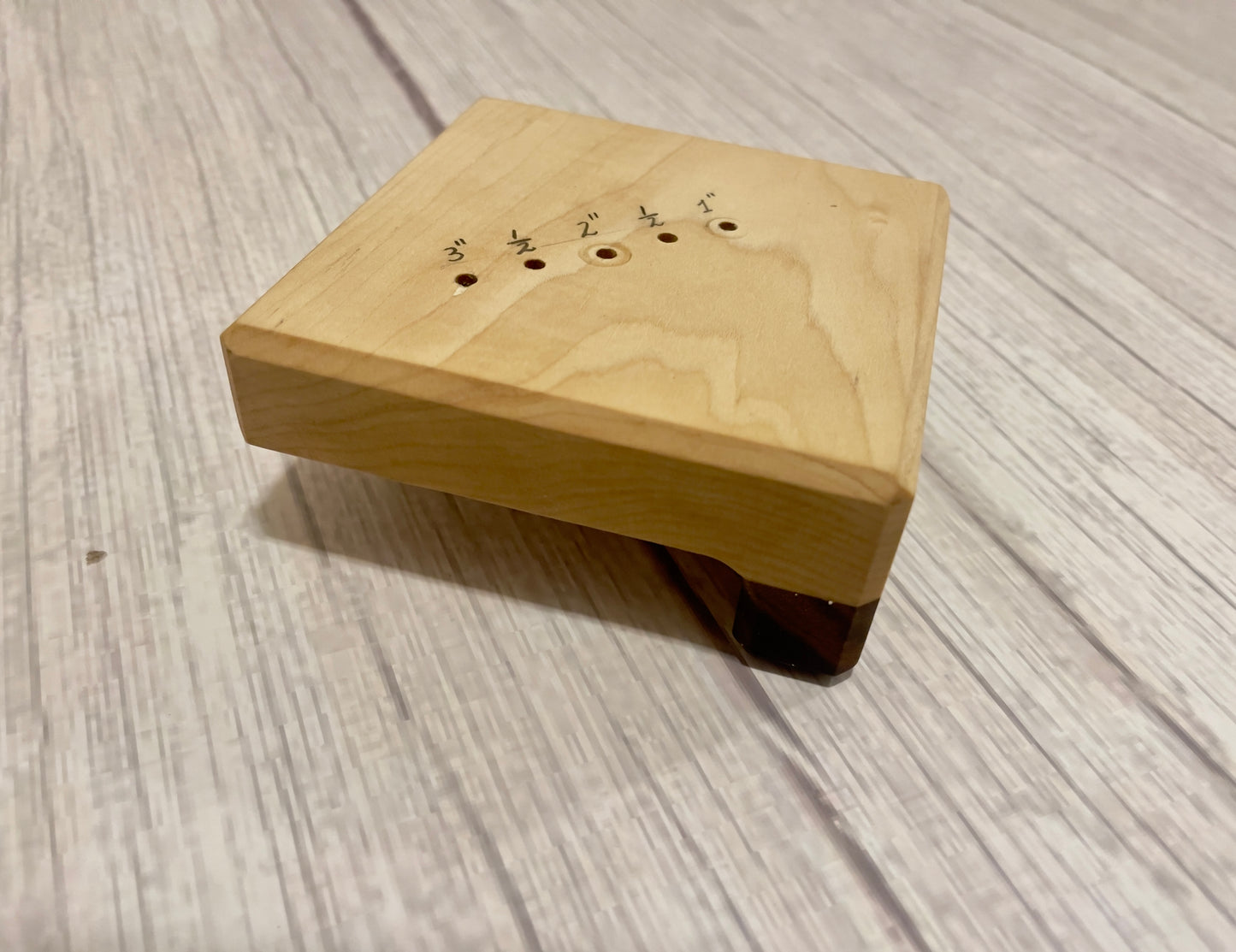 Cutting Board Feet Jig. From 1”-3”. Solid Hickory, Walnut, Maple, White Oak, Cherry. Five Hardwoods Combinations.