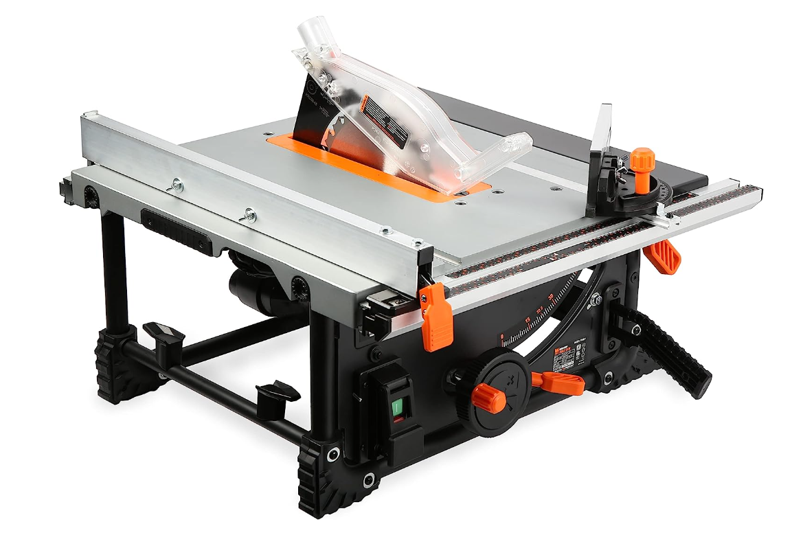 WEN TT0811 11-Amp 8.25-Inch Compact Benchtop Jobsite Table Saw