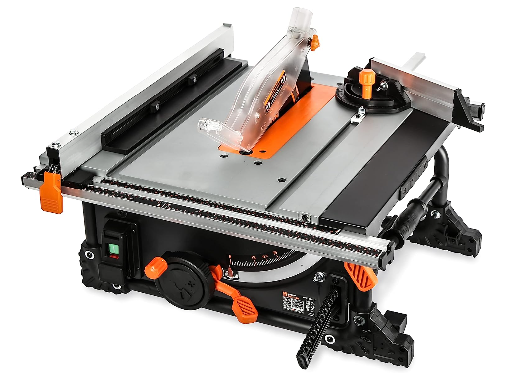 WEN TT0811 11-Amp 8.25-Inch Compact Benchtop Jobsite Table Saw