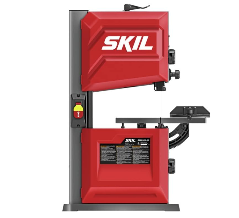 SKIL 2.8 Amp 9 In. 2-Speed Benchtop Band Saw for Woodworking - BW9501-00