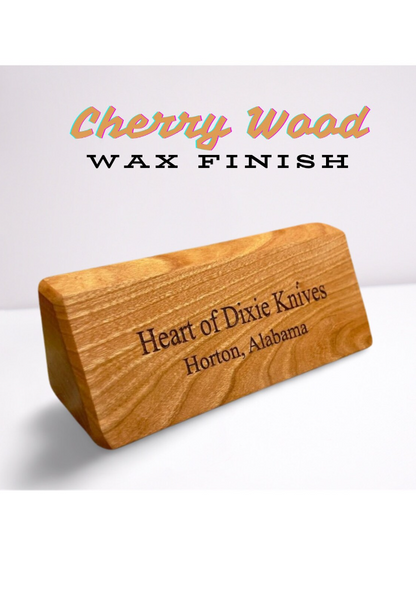 Personalized Cherry Wood Desk Name Plates, Custom Engraving, Executive Personalized Desk Name Plate.